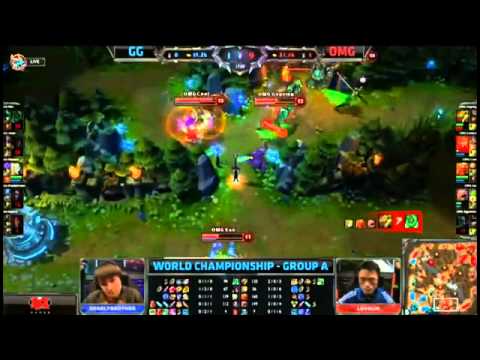 GG eu VS OMG Cool Gragas Gr A Highlights   S3 World Championship MUST SEE