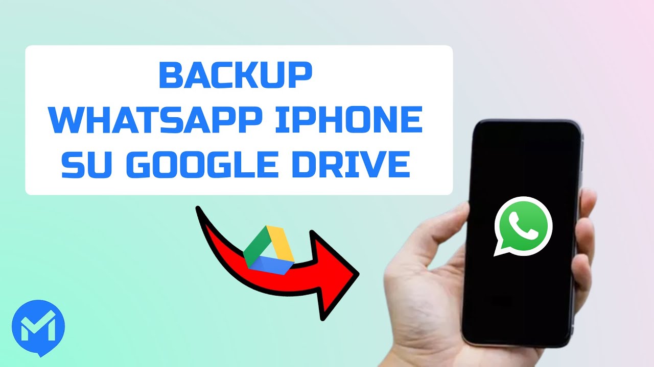 Backup WhatsApp da iPhone su Google Drive