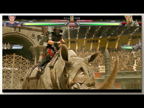 War Rhino Attack with Healthbars