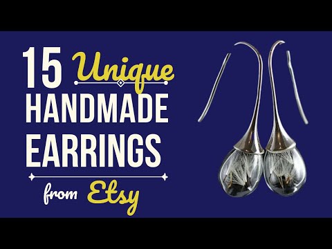 15 Handmade Earrings for Women for Sale from Etsy | Jewelry Collection