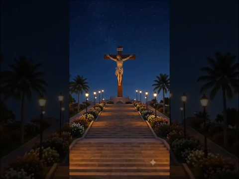 Cristo Crucificado, monumento em construção em Pindobaçu-BA