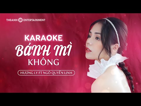 Karaoke | Bánh Mì Không | ĐạtG x DuUyên | Quyền Linh ft. Hương Ly | Cover