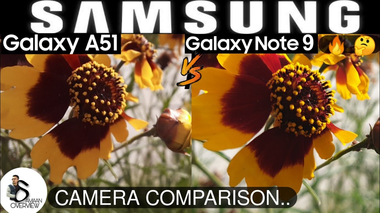 SAMSUNG A51 VS SAMSUNG NOTE 9 CAMERA COMPARISON | WHAT'S THE DEFERENCE 🤔🧐
