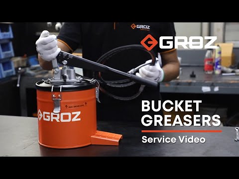 GROZ Bucket Greaser service video (VGP)
