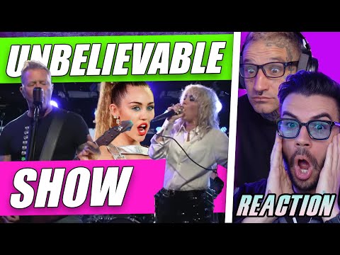 Miley Cyrus and Metallica “Nothing Else Matters” Live on the Stern Show /  RockBand Pals Reaction