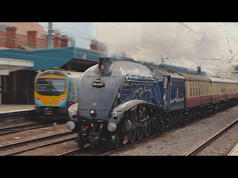 60007 Sir Nigel Gresley storms Doncaster with The Christmas White Rose! + 44871 & 45596 | 16/11/24