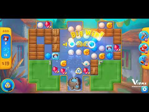 Fishdom. 4401 level no boosters and diamonds