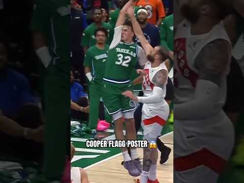 AFFICHE COOPER FLAGG 😱 #cooperflagg #nbanews #nba #dallasmavs #dunk