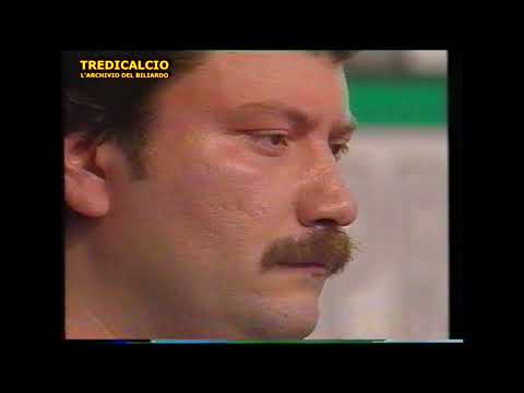 ALBRITO vs NOCERINO - FINAL 8TH ROUND 1ST PRO BILLIARD WORLD CHAMPIONSHIP 1993 PESARO@TREDICALCIO