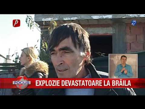 Explozie devastatoare la Brăila