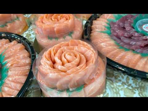 Salmon HQ..Sashimi Salmon Cake 🍰🍰🍰🍰 so yummmy