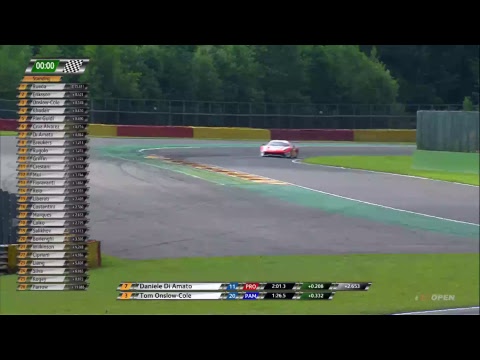 International GTOpen 2018 ROUND 3 BELGIUM - SPA-FRANCORCHAMPS Qualy 2 ITALIANO
