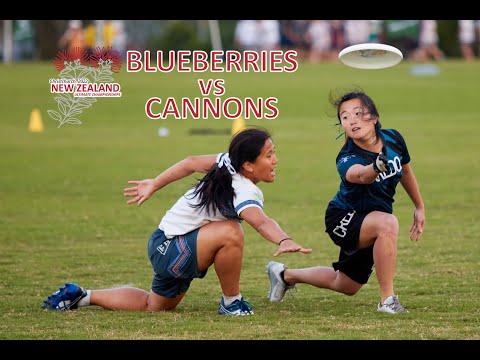 2022 NZ Ultimate Championships - Round 3 Women's (Blueberries v Cannons)