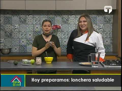 Hoy preparamos lonchera saludable