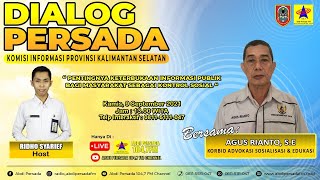 Dialog Persada - Kamis, 9 September 2021
