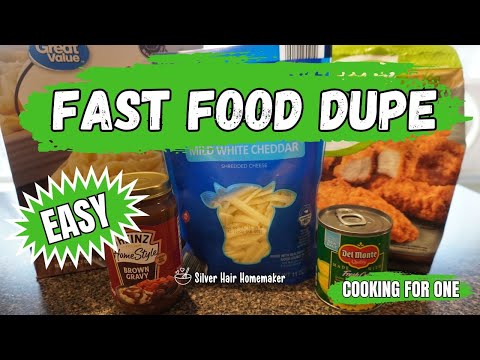 EASY FAST FOOD DUPE || BUDGET Friendly || Cooking For ONE