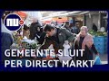 Drukte op Haagse markt ondanks verscherpte coronamaatregelen | NU.nl