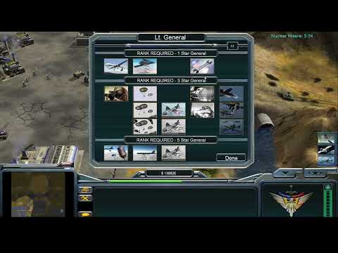 Command and Conquer Generals Zero Hour Redesigned Alert Chaos Air Force New Patriot Tomahawk