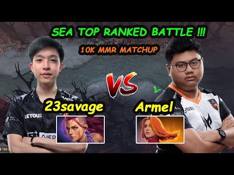 23savage [Anti Mage] Top1 MMR Beast Carry vs TNC Armel Lina Midlane GOD Dota 2 Perspective Gameplay