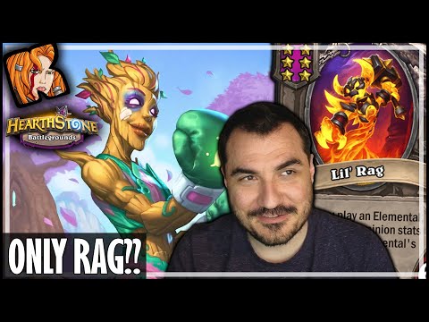 ONLY SCALING WITH LIL’ RAGNAROS?? - Hearthstone Battlegrounds