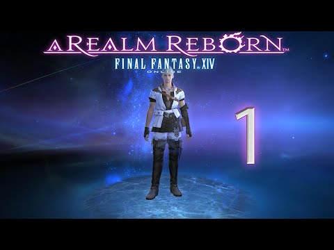 Let's Play FINAL FANTASY XIV A REALM REBORN Part 1 : Wir erstellen uns einen neuen Charakter.
