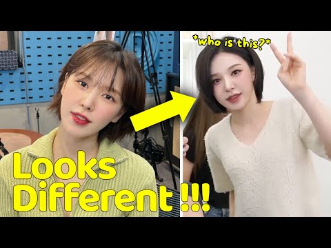 Wendy Red Velvet Appears with a Different Appearance until it is almost unrecognizable by fans