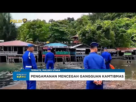 PENGAMANAN PANTAU DITPOLAIRUD POLDA MALUT SAAT LIBUR PANJANG