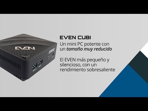 MSi Cubi. Montaje del mini pc paso a paso en dos minutos.