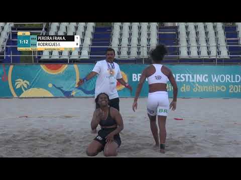 Round 3 Women's BW - 60 kg: A. PEREIRA FRAN (BRA) v. I. RODRIGUES (POR)