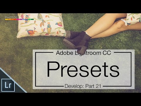Lightroom Presets tutorial - Create Layered Presets In Lightroom 6 /CC Video