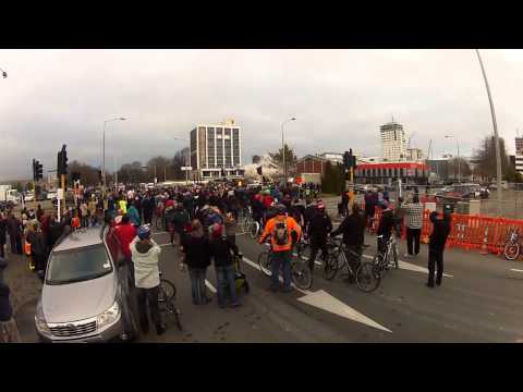 Christchurch Newstalk ZB Building Implosion 5th August 2012 (GoPro)