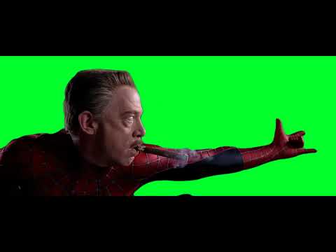 Green Screen - J.J. Jameson Wearing Spider-Man Suit (HD) | Spider-Man 2 (2004)