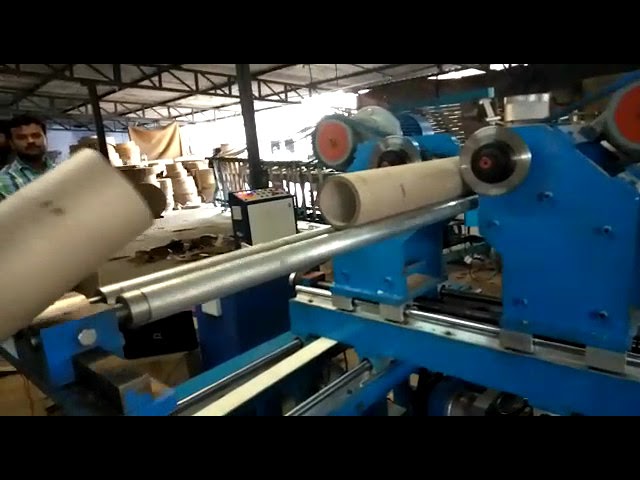 Paper Tube Cutting Machine - Spiral Paper Core Making Machine ...