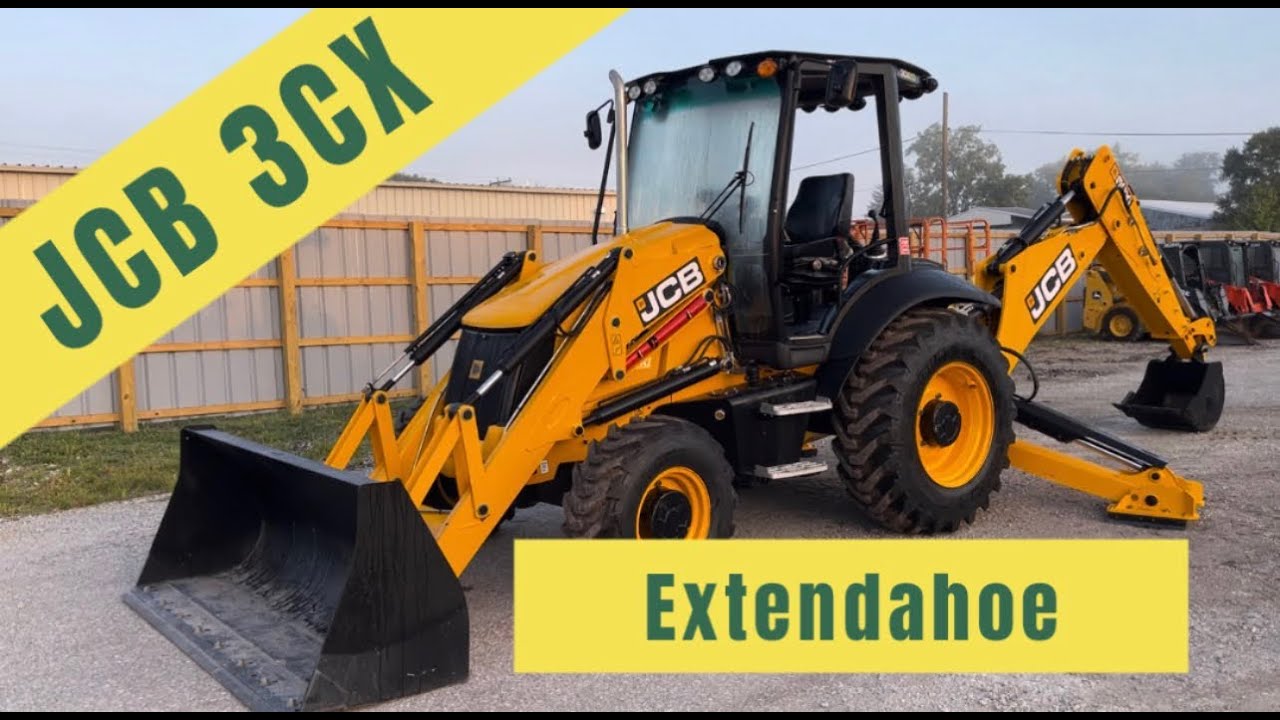 2023 JCB 3CX 14 Backhoe with Extendahoe Overview and Operation