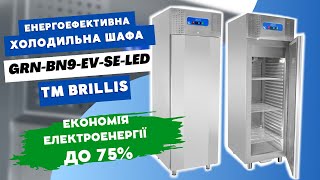 Холодильна шафа енергозберігаюча BRILLIS GRN-BN9-EV-SE-LED