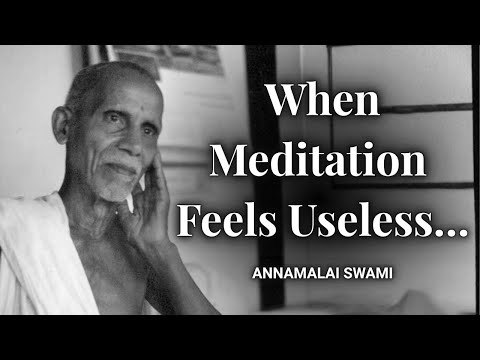 Annamalai Swami Exposes Why Your Meditation Feels Useless (But Isn’t)