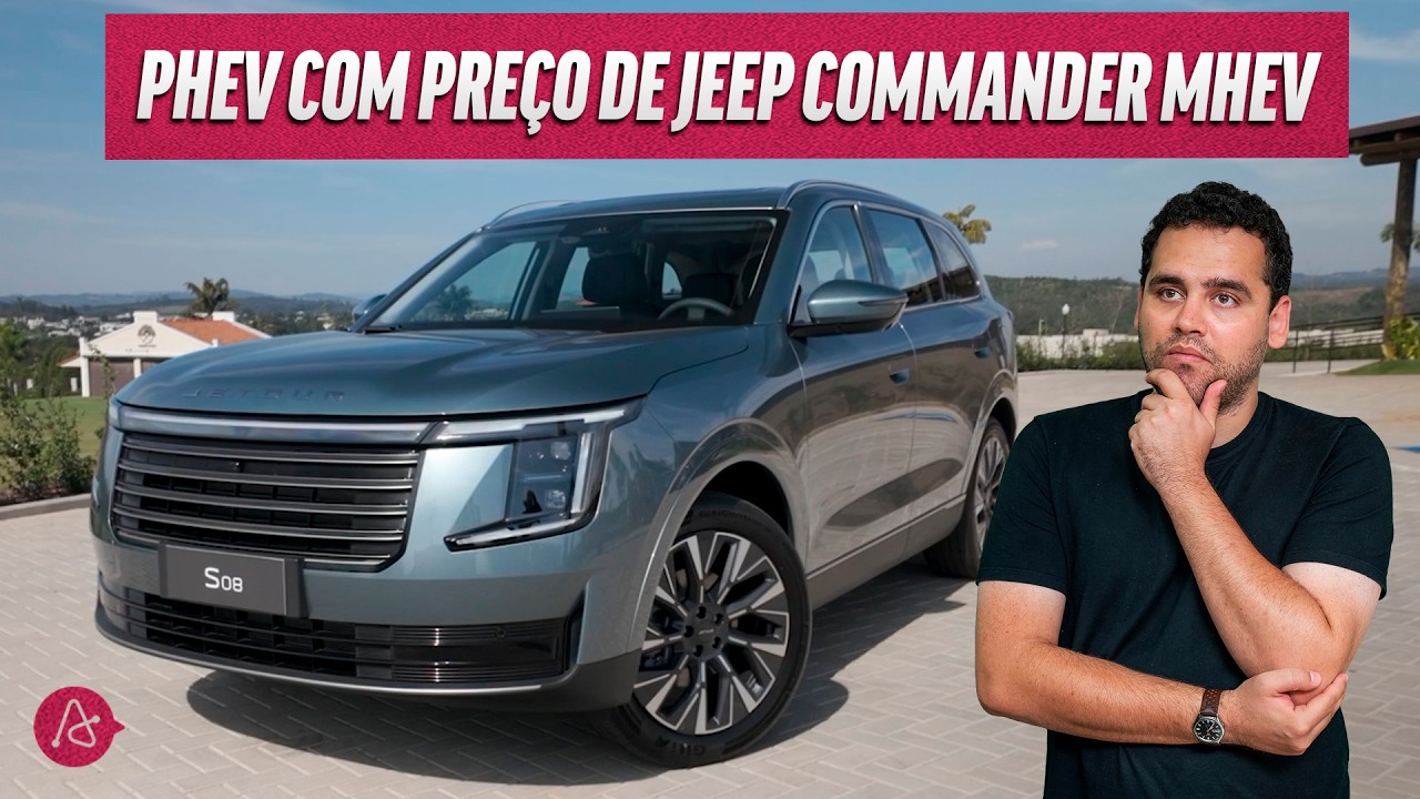 JETOUR S08 CHEGA POR R$ 259.900 COM RECURSOS DE SUV DE LUXO | AUTOPAPO LANÇAMENTO