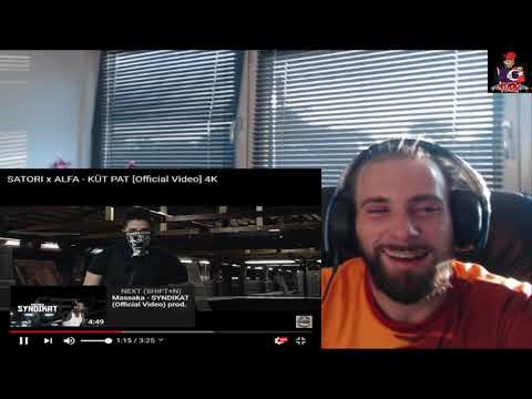BozeTurk Reacting to (SATORI x ALFA - KÜT PAT) Türkçe music reaction