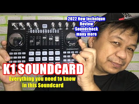 K1 SOUNDCARD || 2022 || Everything you should know in this Soundcard