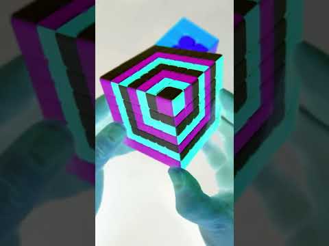 CUBE IN A CUBE illusion / Pattern TUTORIAL