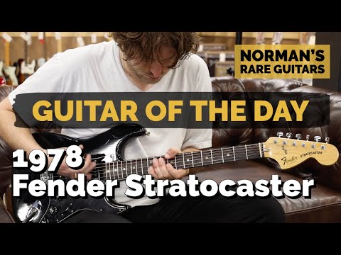 Guitar of the Day: 1978 Fender Stratocaster Hardtail | Norman's Rare Guitars