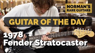 Video thumbnail for Guitar of the Day: 1978 Fender Stratocaster Hardtail | Norman's Rare Guitars by Normans Rare Guitars