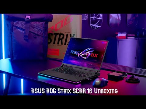 The MOST POWERFUL GAMING LAPTOP | ASUS ROG Strix SCAR 16 Unboxing & Review | Core i9 & RTX 4080