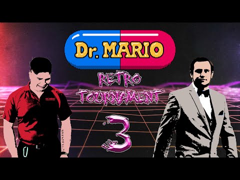DR MARIO Retro Games Championship Tournament Part 3 Andrew Vs Philip