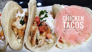 Homemade Chicken Tacos Recipe