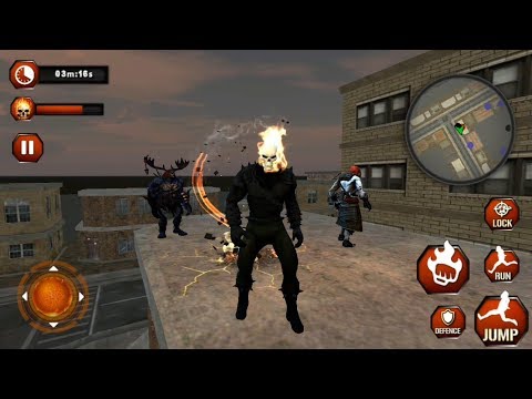 ► Ghost Rider Escape Last Episode - Ghost Fire Skull Superhero Rider Adventure Battle Android