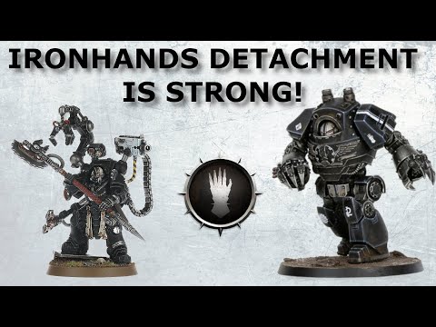 New Iron Hands Space Marine Detachment - Ironstorm Spearhead | Space Marines Warhammer 40k