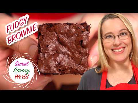 Best FUDGY 🍫😍 American Chocolate Brownies Recipe