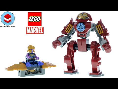Vidéo LEGO Marvel 76263 : La Hulkbuster d’Iron Man contre Thanos