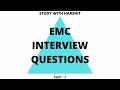 EMC INTERVIEW QUESTIONS // 5 MOST ASKED EMC INTERVIEW QUESTIONS
